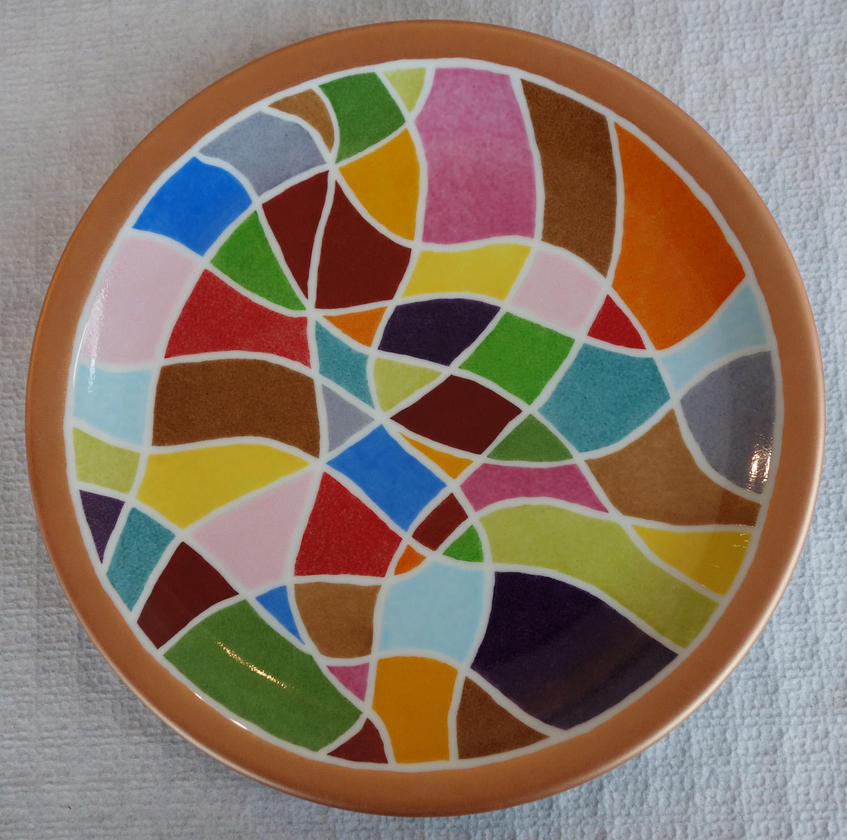 Assiette arlequin 1