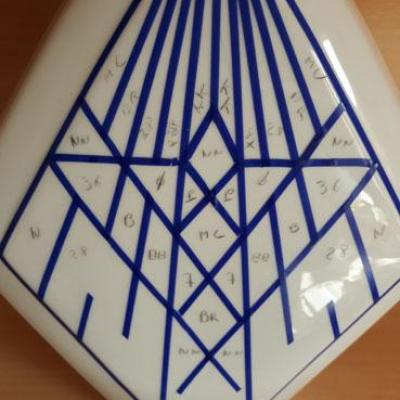 Lampe emaillee 1